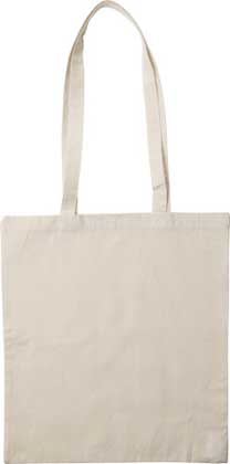 SHOPPING BAG IN COTONE 130-140GR/M